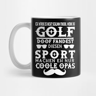 Golf Opa Sport Hole in One club Golfschläger Mug